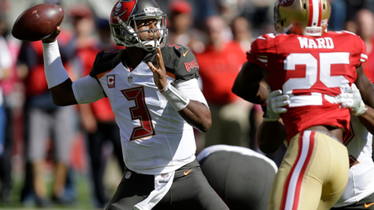Run game led by Rodgers helps lead Bucs past 49ers 34-17